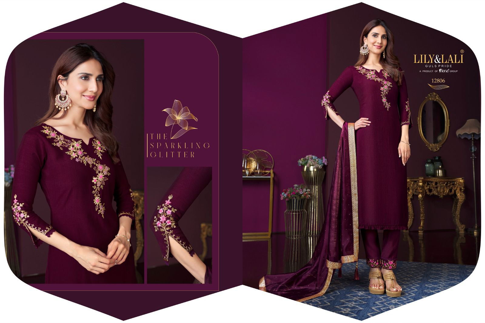 Modern Case By Lily Lali Designer Readymade Suits Catalog